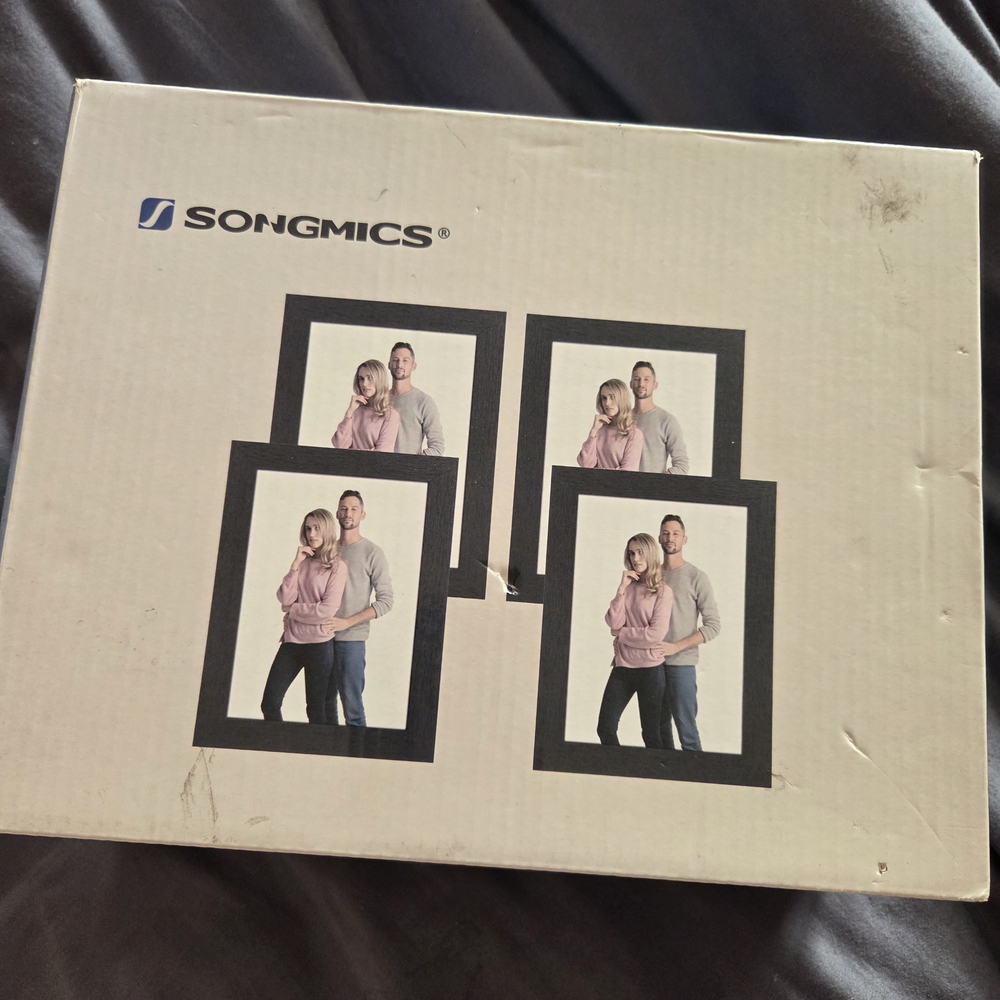 Songmics Black Picture Frames Set